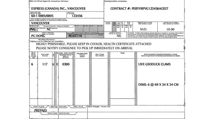 The Guide to Understanding the AIR WAYBILL of China Air Freight Forwarder