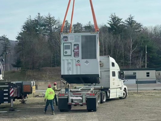 Energy storage cabinet DDU transportation